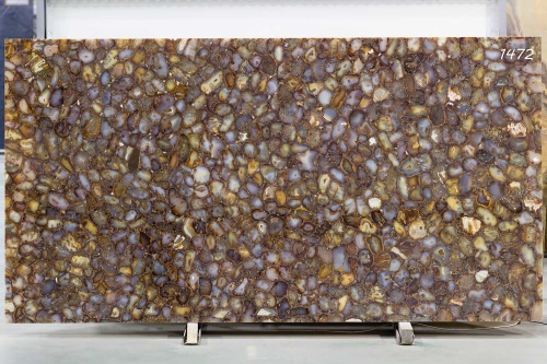 Столешница из агата Agate Brown для кухни