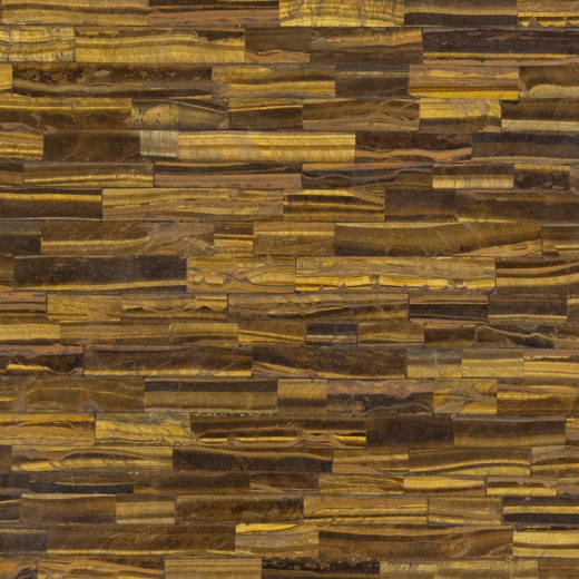 TIGER EYE GOLD BRICK 20MM