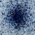 AGATE BLUE TORNADA WITH SILVER 20MM